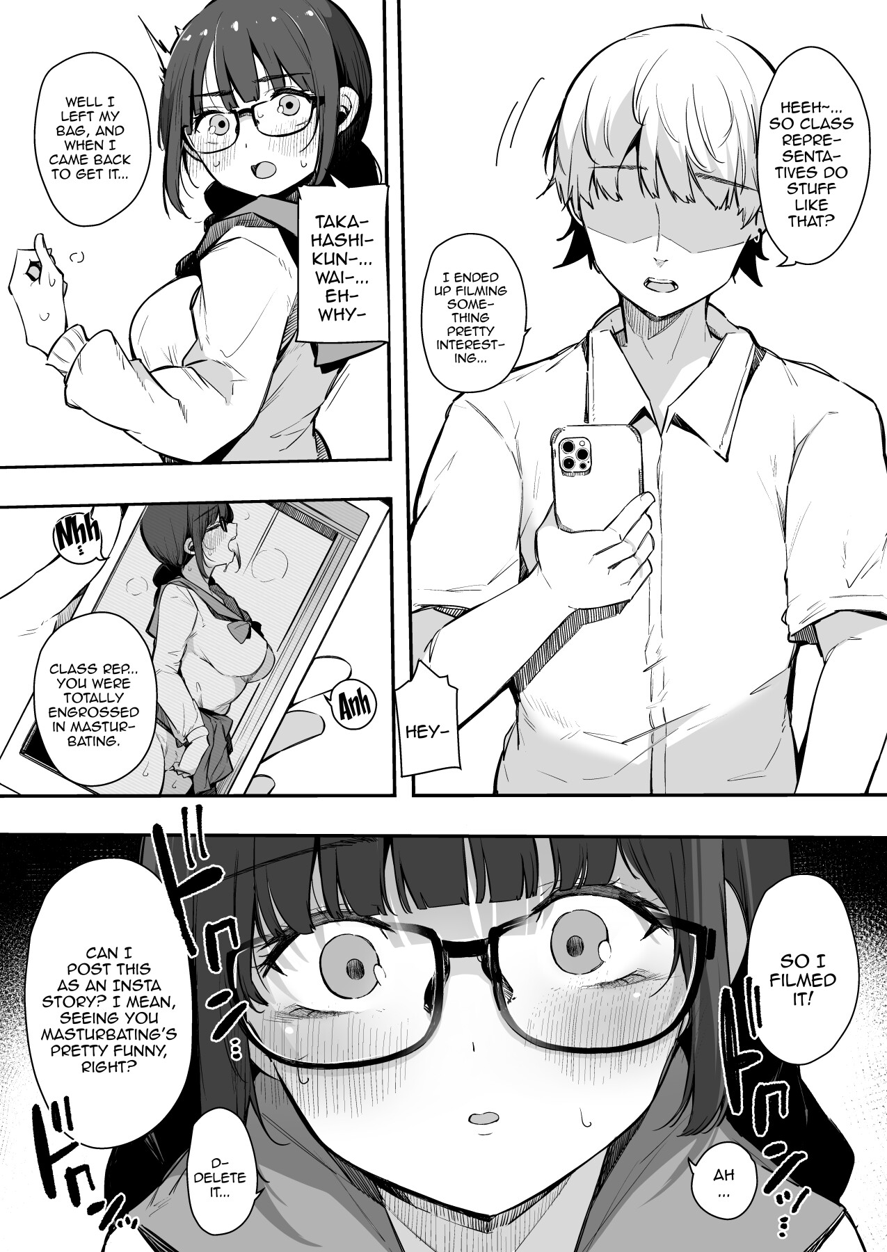 Hentai Manga Comic-Until The Boyfriend-Having Class President With A Strong Sexual Appetite Falls-Read-11